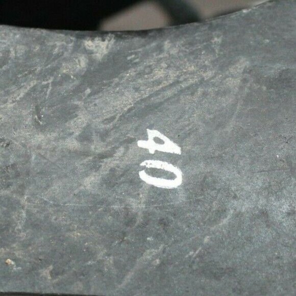 Barneys New York Womens Sz 40 Black Strappy Open Toe Leather Platform Sandals  - Picture 12 of 12